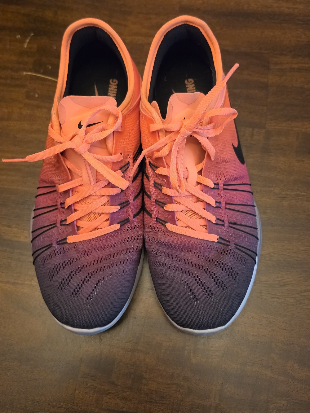 Nike Free TR 6 Spectrum Women's Cross Training Shoes - Orange/Pink